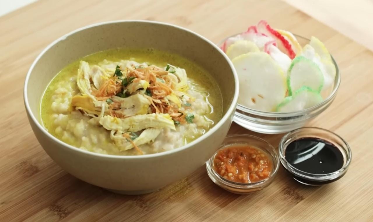 Resep Bubur ayam oat